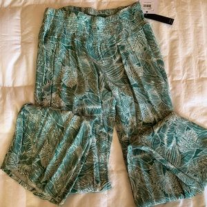O’Neil Tropical Palazzo pants.